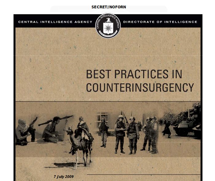 CIA Counterinsurgency guide