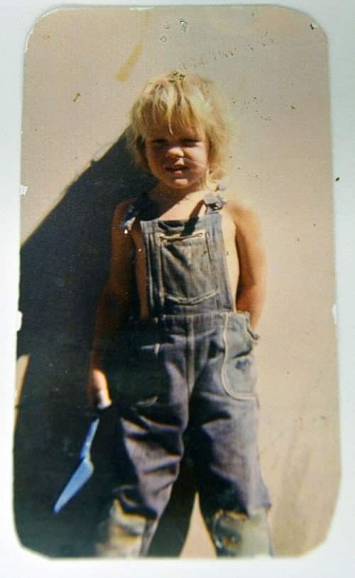 Julian Assange as a boy